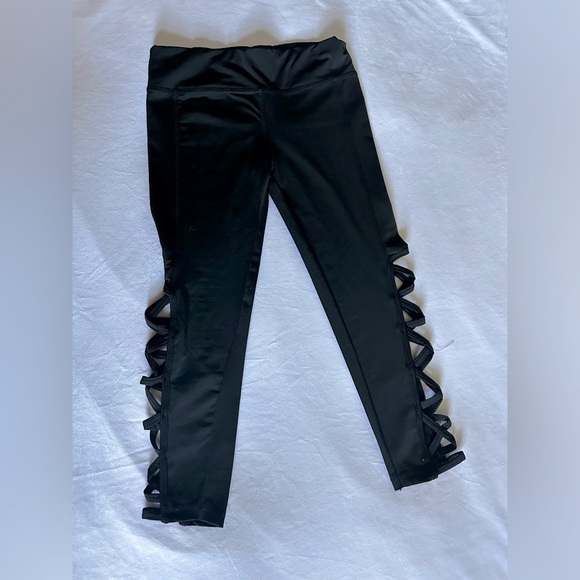 JGX Pants - JGX Women Black Activewear Leggings Pants Size Medium